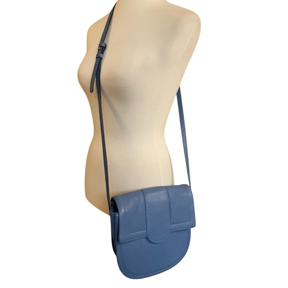 Corder London Leather Saddle Bag Purse - Picture 3 of 14
